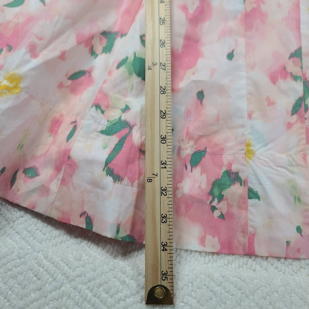 Floral fairy dainty pink dress A new day Size 4 feminine NWT soft garden party - Picture 6 of 10